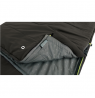 Outwell Contour Sleeping Bag, Left zipper, Supreme Coffee
