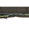 Outwell Contour Sleeping Bag, Left zipper, Supreme Coffee