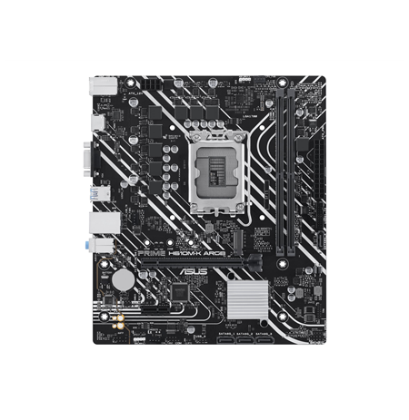 ASUS PRIME H610M-K ARGB | Processor family Intel H610 | Processor socket LGA1700 Socket | 2 DIMM slots - DDR5