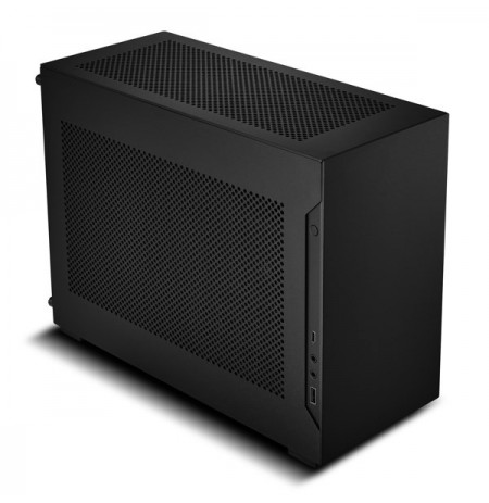 Lian Li A4-H2O X4 Mini-ITX Case, PCIE4.0 Riser Cable - Black