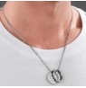 Police Duo Necklace For Men PEAGN0032701