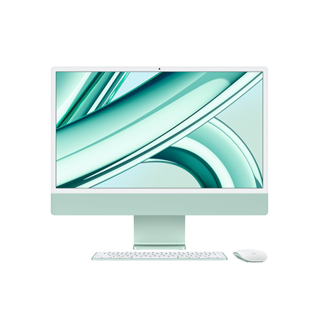 Apple iMac 24” 4.5K Retina, Apple  M3 8C CPU, 10C GPU/8GB/512GB SSD/Green/RUS Apple