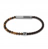 Apyrankė Police Twine Bracelet for Men Stainless Steel with beads and Leather PEAGB0012503