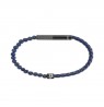 Apyrankė Police Twine Bracelet for Men Stainless Steel with beads and Leather PEAGB0012502