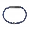 Apyrankė Police Twine Bracelet for Men Stainless Steel with beads and Leather PEAGB0012502