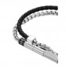 Apyrankė Police Stainless Steel With Leather & Chain  PEAGB0011501