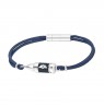 Apyrankė Police Showpiece Bracelet for Men Stainless Steel With cord  PEAGB0005607