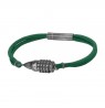 Apyrankė Police Showpiece Bracelet for Men Stainless Steel With cord PEAGB0005603