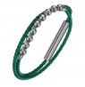 Apyrankė Police Showpiece Bracelet for Men Stainless Steel With cord PEAGB0005447