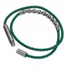 Apyrankė Police Showpiece Bracelet for Men Stainless Steel With cord PEAGB0005447