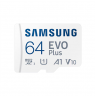 Samsung | MicroSD Card | EVO Plus | 64 GB | microSDXC Memory Card | Flash memory class U1, V10, A1