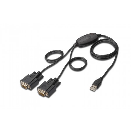 Digitus USB 2.0 to 2x RS232 Cable