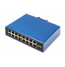 Industrial 16+2-Port Gigabit L2 managed Ethernet POE Switch 16 x GE RJ45+2 SFP Port,IEEE802.3at(30W)