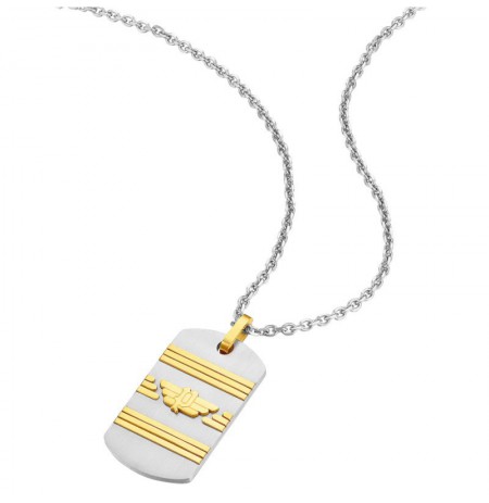 Vėrinys + pakabukas Police Revelry Necklace For Men PEAGN0033302