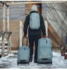 Thule 4986 Chasm Carry on Wheeled Duffel Bag 40L Pond Gray
