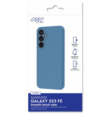Samsung Galaxy S23 FE Smoothie TPU Cover By My Way Blue