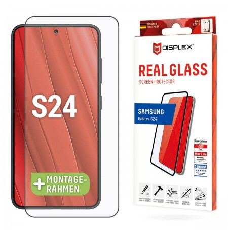 Samsung Galaxy S24 Full Cover 3D Glass By Displex Black