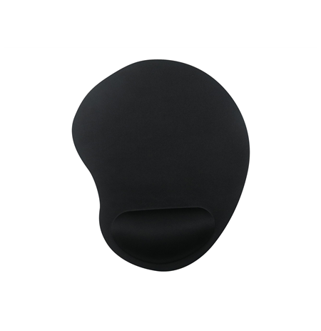 Gembird | Mouse Pad with Soft Wrist Support | MP-ERGO-01 | 240 x 200 x 4 mm | Black