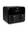 Princess Double Basket Airfryer | 182068 | Power 2400 W | Capacity 8 L | Black