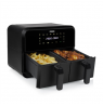 Double Basket Airfryer | 182068 | Power 2400 W | Capacity 8 L | Black