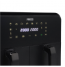 Double Basket Airfryer | 182068 | Power 2400 W | Capacity 8 L | Black