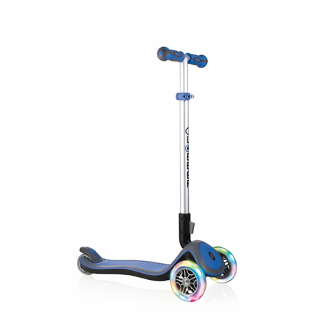 Globber | Dark Blue | Scooter | Elite Deluxe Lights 444-400