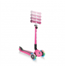 Globber Scooter Go Up Deluxe Lights Scooter Pink