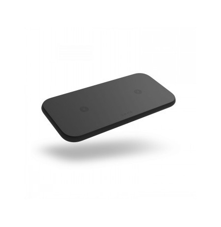 ZENS DUAL WIRELESS CHARGER SLIM WITH USB A PORT