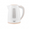 Adler | Kettle | AD 1264 | Standard | 2200 W | 1.7 L | Plastic | 360° rotational base | White