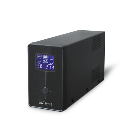 Energenie UPS with LCD display, 650 VA, black