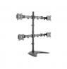 DIGITUS quad display stand desk for 4 TFT 68.5cm 27inch max. 8Kg VESA 75 x 75 und 100 x 100 mm black