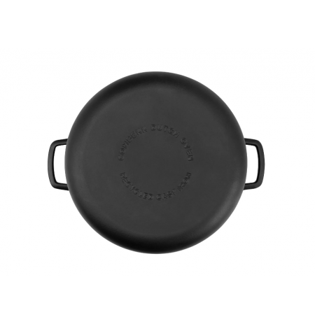 COMBEKK Dutch Oven Sous-Chef perdirbto ketaus puodas, 32 cm, emaliuotas