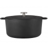 COMBEKK Dutch Oven Sous-Chef perdirbto ketaus puodas, 32 cm, emaliuotas