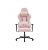 Onex Short Pile Linen Metal Nylon base | Gaming Chairs | STC Snug L Series | Pink