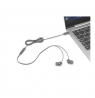 Lenovo | 300 USB-C In-Ear Headphone | GXD1J77353 | Built-in microphone | Wired | Grey