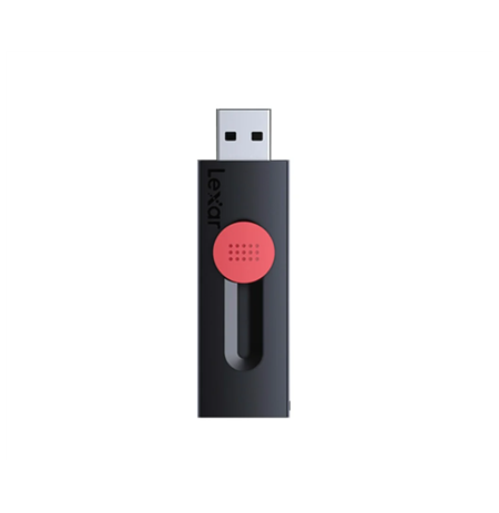 Lexar | Flash Drive | JumpDrive D300 | 128 GB | USB 3.2 Gen 1 | Black/Red