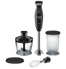Bosch | Blender | CleverMixx MSM2650B | Hand Blender | 600 W | Number of speeds 12 | Chopper | Mini chopper | Black