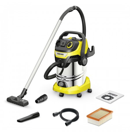 Karcher WD 6 P S V-30/6/22/T Black, Stainless steel, Yellow 30 L 1300 W