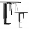 Maclean MC-885 B Under Desk Computer Holder Black Adjustable Max. 10kg.