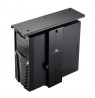 Maclean MC-885 B Under Desk Computer Holder Black Adjustable Max. 10kg.