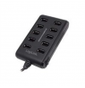 Logilink | USB Hub 10-Port USB2.0 with power adapter 3.5A | UA0125
