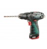 METABO IMPACT DRILL DRIVER 10.8V 34/17Nm 2x2.0Ah LI-ION POWERMAXX SB BASIC