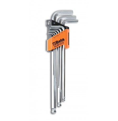 BETA HEXAGON KEYS SET 9 pcs. LONG BALL 96LBP/SC8