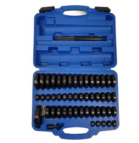 BEARING SLEEVE PULLER PRESS ADAPTERS 52el. 18-74mm SILVER