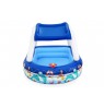 Bestway Sea Captain Inflatable Family Pool with UV Careful Sunshade
