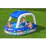 Bestway Sea Captain Inflatable Family Pool with UV Careful Sunshade