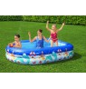 Bestway Sea Captain Inflatable Family Pool with UV Careful Sunshade
