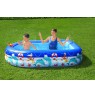 Bestway Sea Captain Inflatable Family Pool with UV Careful Sunshade