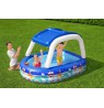 Bestway Sea Captain Inflatable Family Pool with UV Careful Sunshade