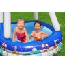 Bestway Sea Captain Inflatable Family Pool with UV Careful Sunshade